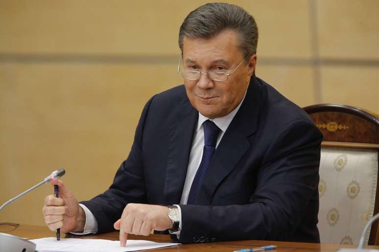 Viktor Yanukovich estaria internado em um hopital de Moscou apór ter sofrido um infarte, informou um jornal russo