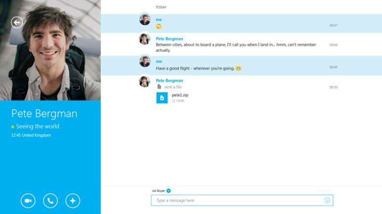<p>O estudo também revela que 29% dos usuários já usaram o Skype para ter conversas íntimas e apimentadas com seus parceiros</p>