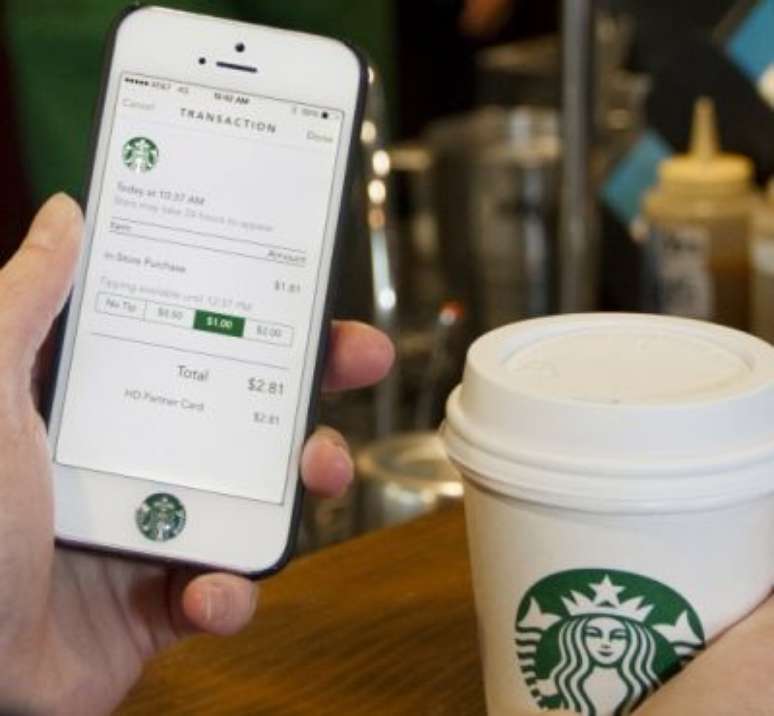 De cada dez cafés vendidos no Starbucks, um é comprado por meio do app