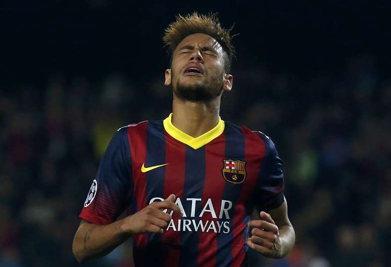 <p>Média goleadora de Neymar vem sendo questionada na imprensa espanhola</p>