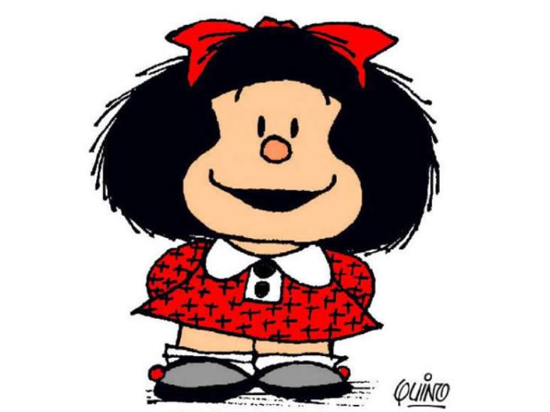 <p>Mafalda completa 50 anos em 2014</p>