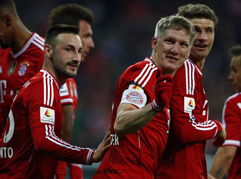 Schweinsteiger foi o destaque da partida na Allianz Arena