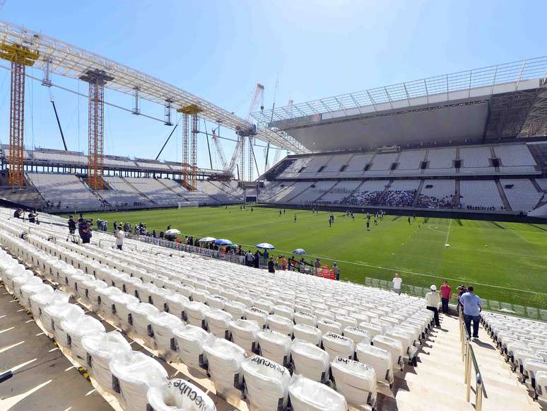 <p>Arena Corinthians receberá o jogo de abertura da Copa</p>