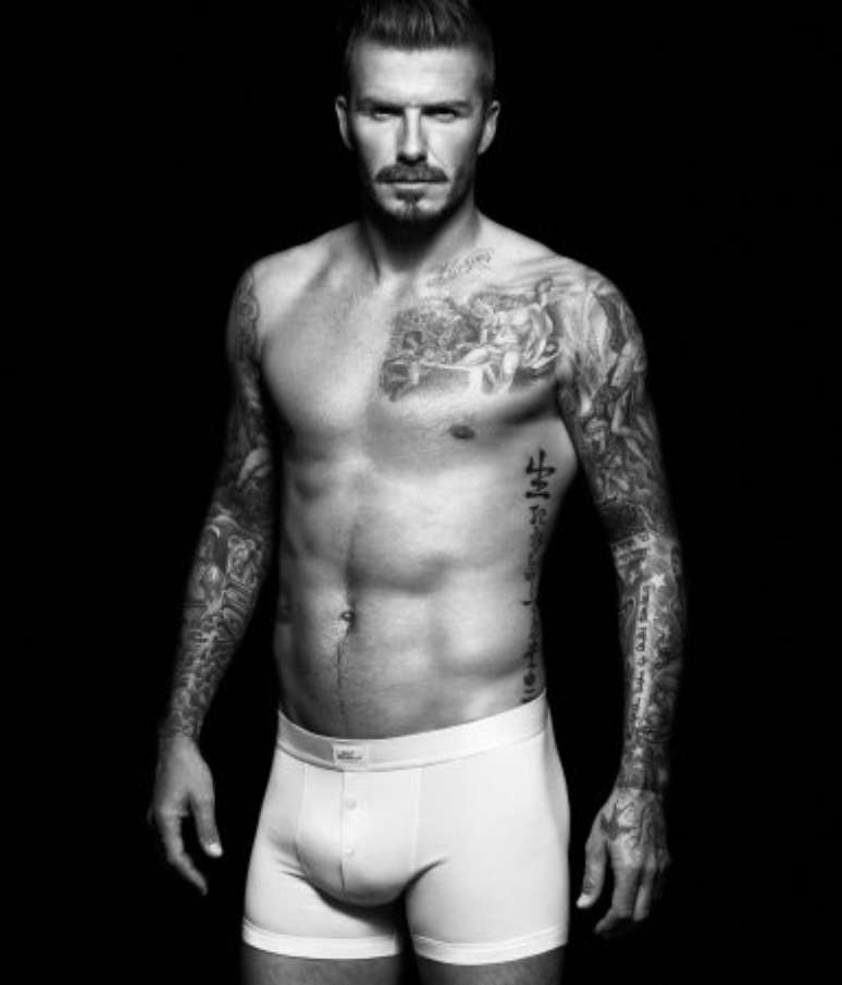 Beckham assina sua própria linha de roupas desde 2012