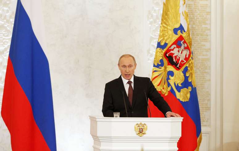 Putin falou nesta terça-feira em Moscou que a "Crimeia sempre foi e seguirá sendo parte de seu país"