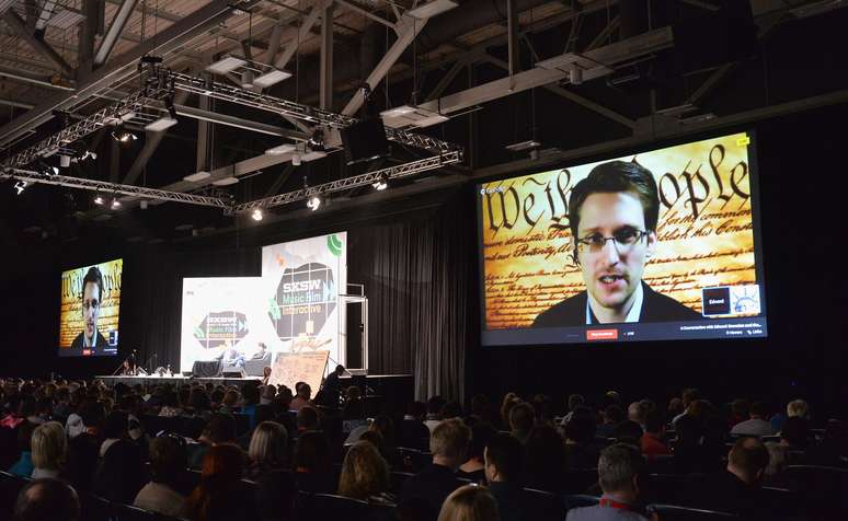 <p>Snowden tinha feito sua última aparição, no dia 10 de março, durante o festival tecnologia, música e cinema South by Southwest, no Texas</p>