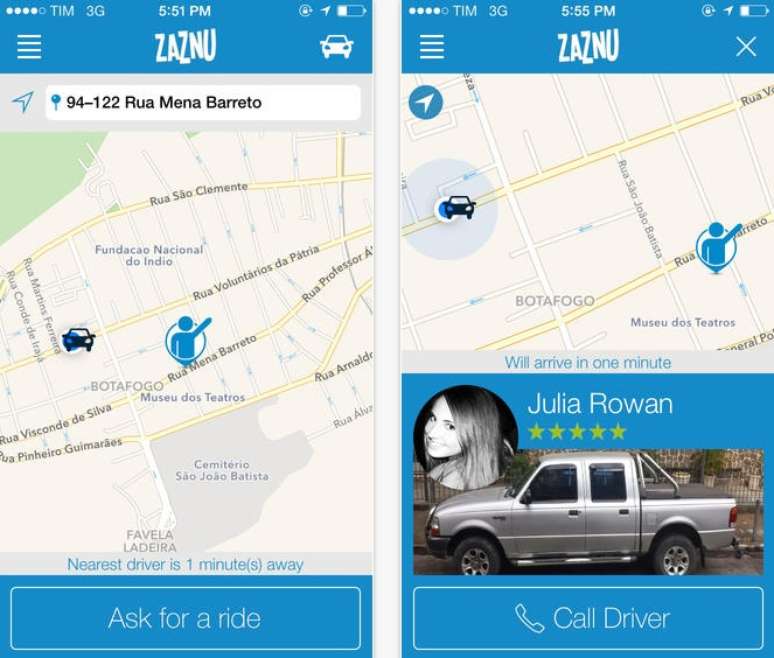 Zaznun tem versão Android, iOS e Windows Phone