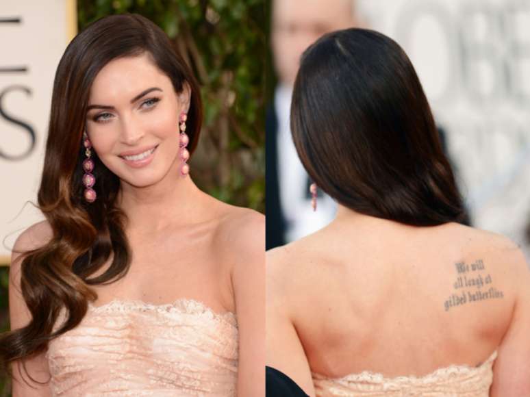 Megan Fox é sempre sensual, ainda mais nesta 70ª edição do Globo de Ouro, em que apostou em ondas marcadas