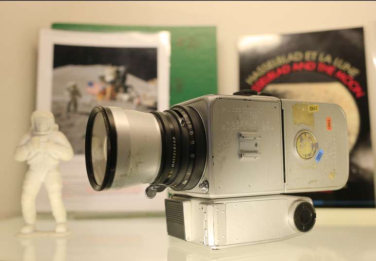 Áustria - A câmera teria sido usada em missão à Lua e foi leiloada por preço acima do esperado