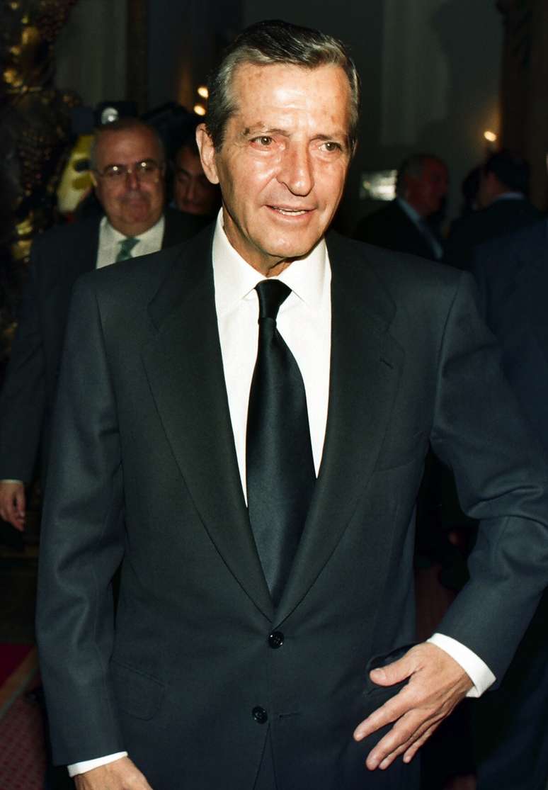 Adolfo Suárez, em Oviedo, norte da Espanha, em 1996