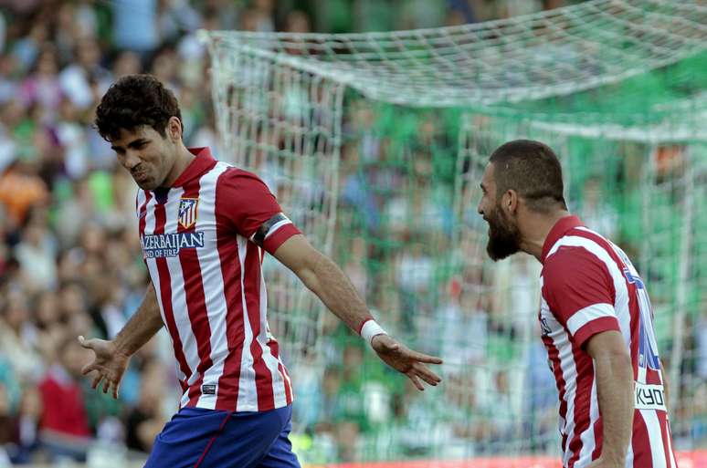 Diego Costa marcou o segundo gol do Atlético