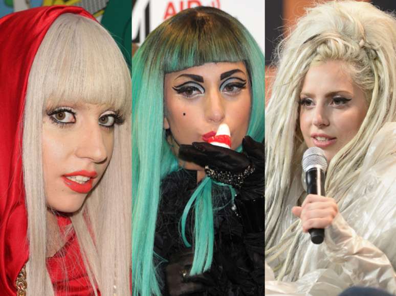 Lady Gaga não passa sem ser notada em qualquer evento que compareça, pois, além da roupa descoladíssima, o cabelo sempre chama atenção