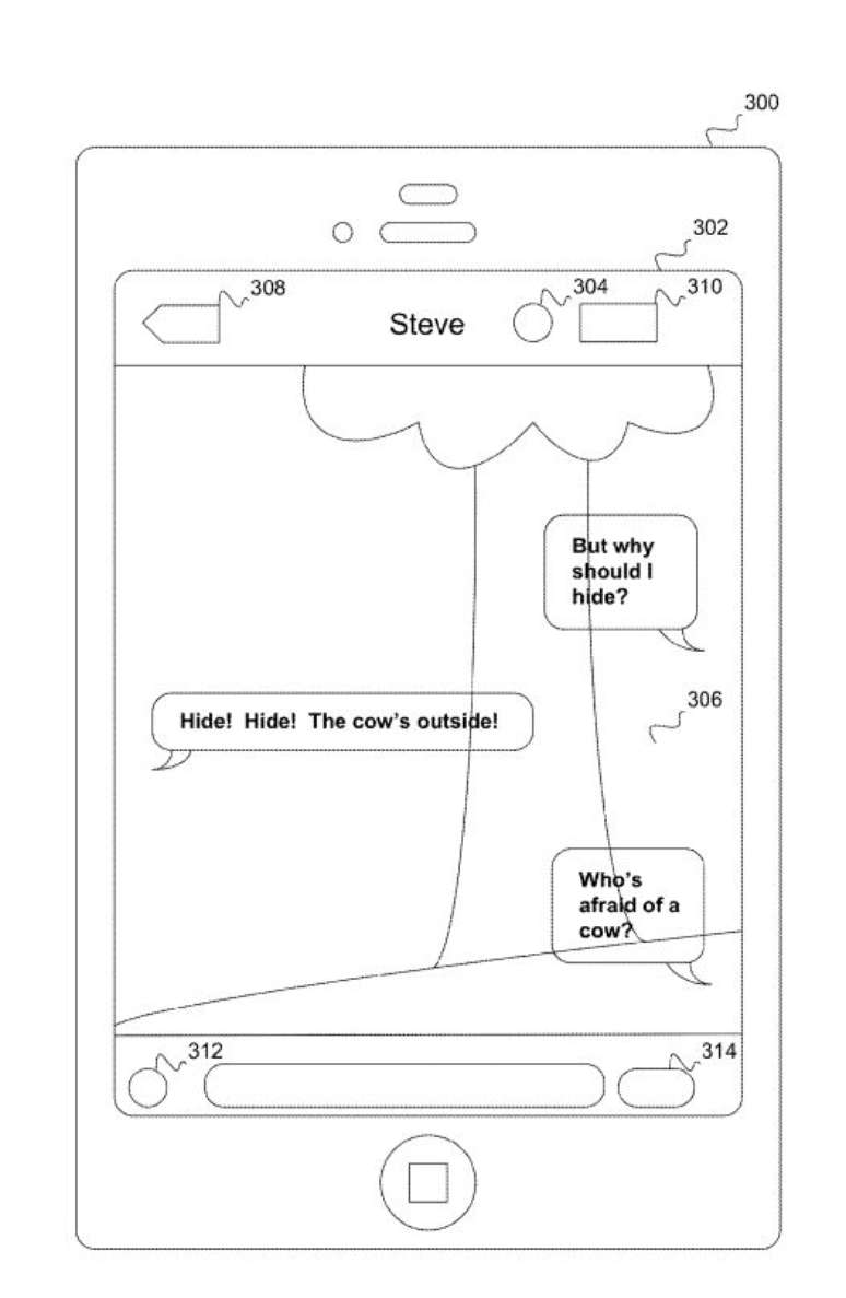 Imagem apresentada no documento, mostra um exemplo de como funcionaria o app