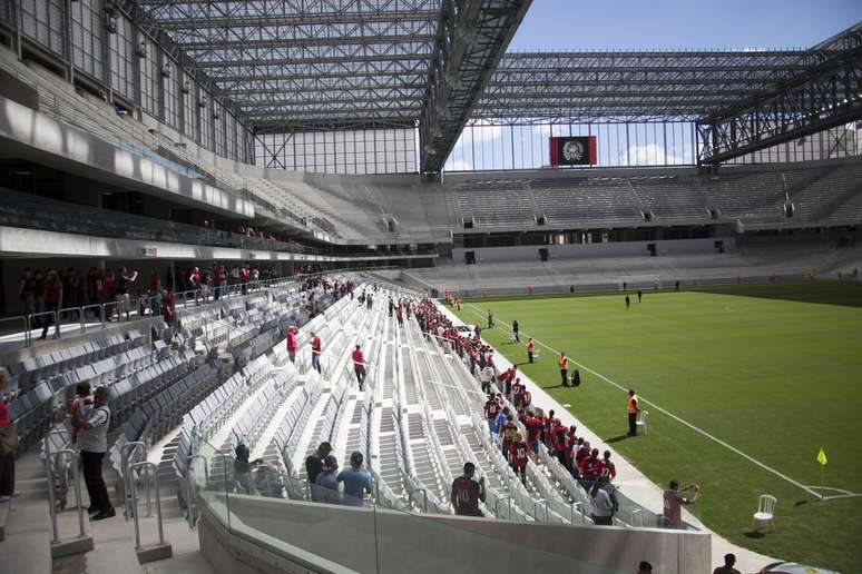 Arena da Baixada teve primeiro evento-teste com 10 mil torcedores presentes