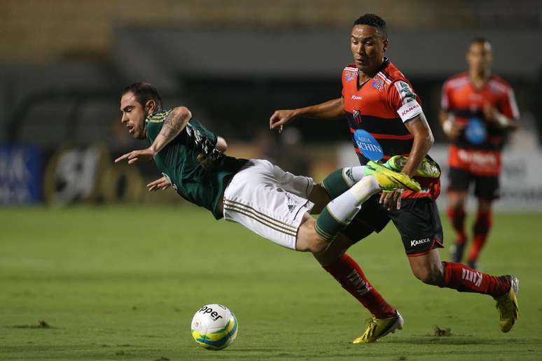 <p>Bruno C&eacute;sar foi bem durante treinamento</p>