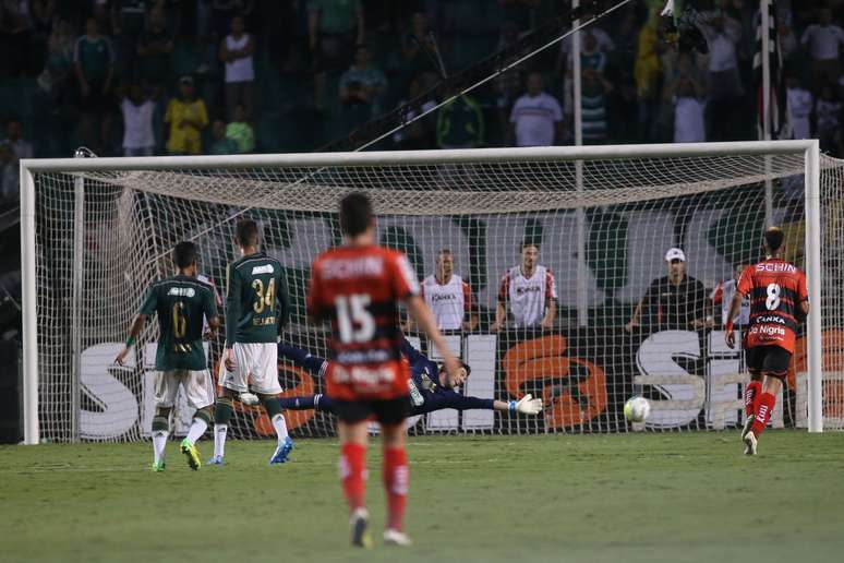 Gol de Marcelinho foi responsável pela eliminação do Palmeiras