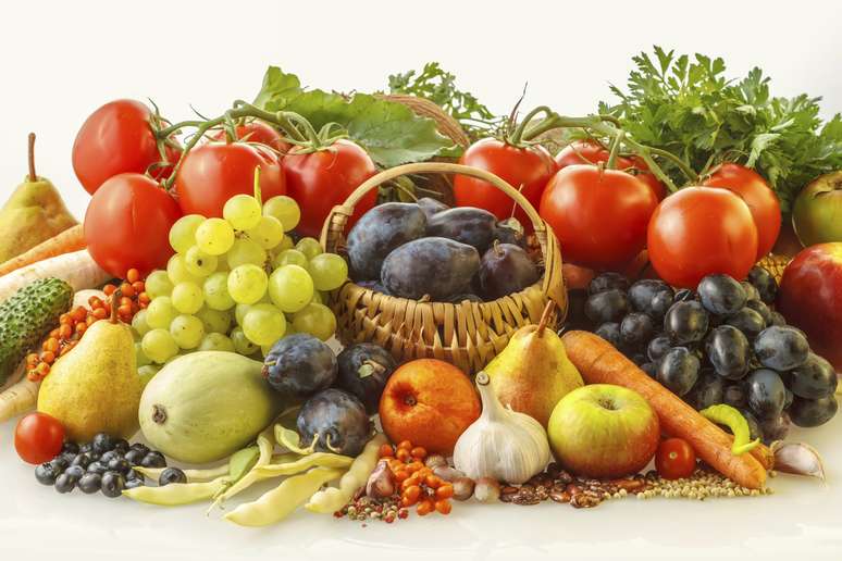 <p>Pesquisa mostrou também que os vegetais são quatro vezes mais saudáveis do que as frutas</p>