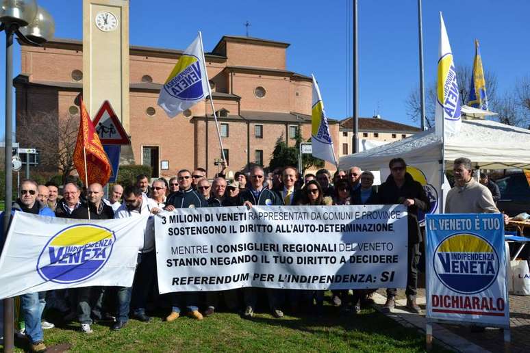 Ativistas pró-independência de Veneza 