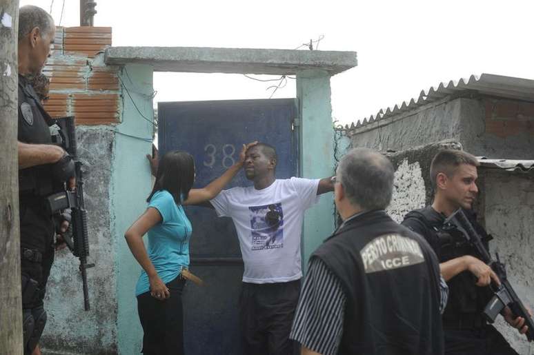 <p>Policiais fizeram reconstituição do crime no mês passado</p>