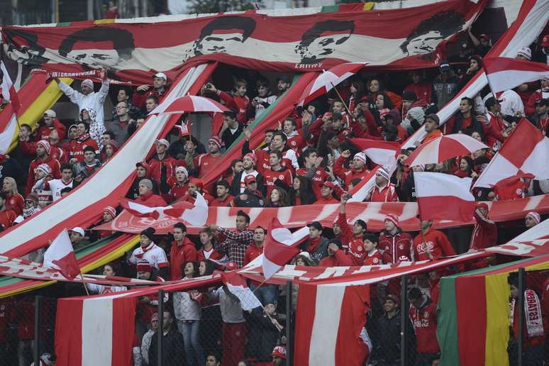 Torcida do Internacional em partida do Campeonato Brasileiro