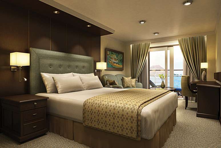 Owners's Suite &eacute; a mais cara do navio de volta ao mundo: R$ 690 mil por pessoa