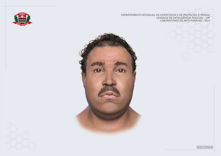 <p>Novos equipamentos da polícia serviram para fazer a reconstrução facial de Álvaro Pedroso</p>