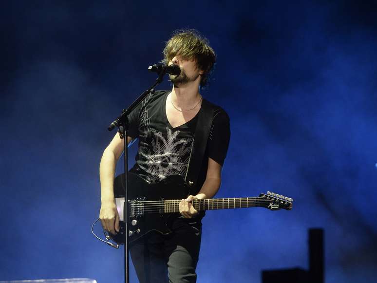 <p>Muse, a grande atração do primeiro dia do Lollapalooza 2014, se apresentou na noite de sábado (5)</p>