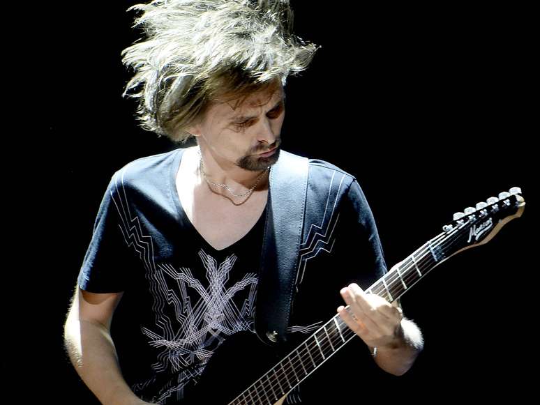 Muse, a grande atração do Lollapalooza 2014, se apresentou na noite de sábado (5)