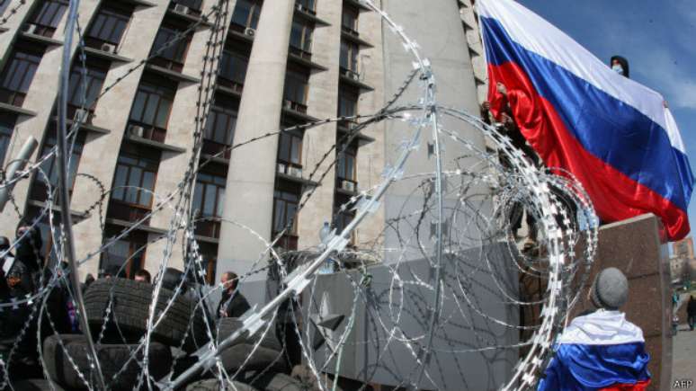 O movimento pela independência de Donetsk provavelmente não acabará da mesma forma que na Crimeia