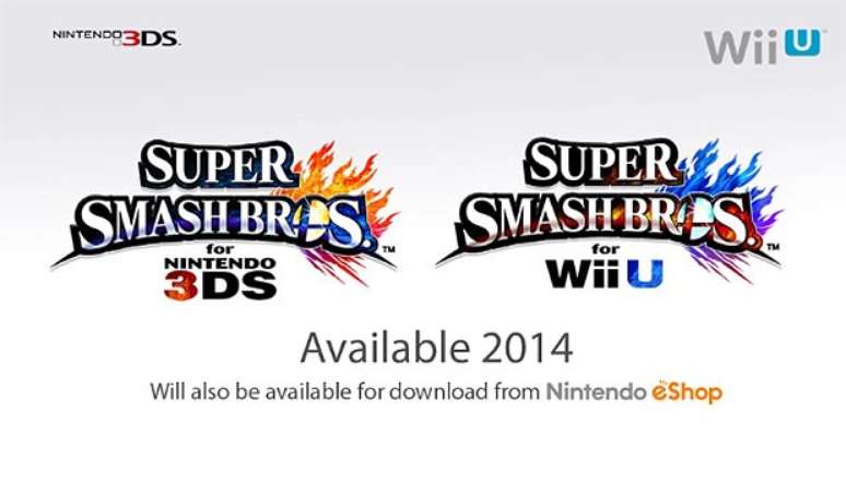 'Super Smash Bros' será lançado para 3DS até julho e para Wii U no final do ano