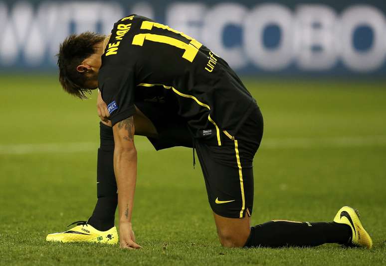 Neymar sofre primeira elimina&ccedil;&atilde;o da Liga dos Campe&otilde;es pelo Barcelona