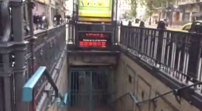 Todas as estações de metrô estão fechadas nesta quinta-feira na Argentina