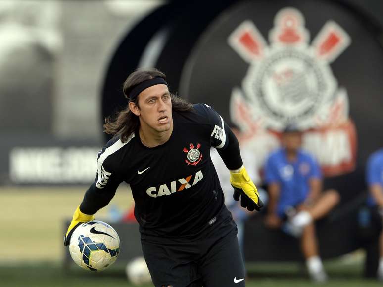 <p>Cássio ajudou o Corinthians a leva o Mundial de Clubes de 2012</p>