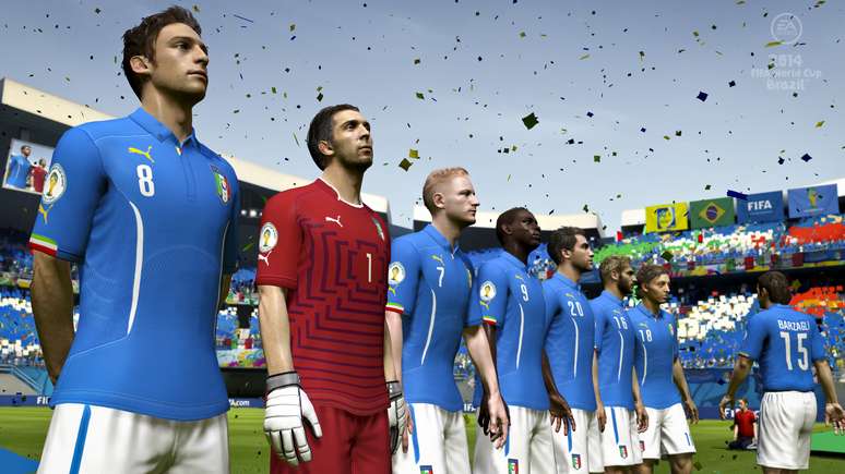 <p>'Copa do Mundo da Fifa Brasil 2014' possui versões para Playstation 3 e Xbox 360</p>