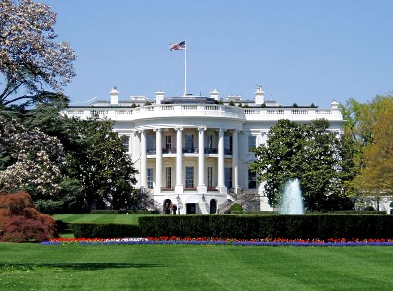 <p>Casa Branca, em Washington</p>