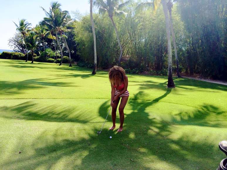 Beyoncé postou fotos de sua viagem com Jay-Z e a filha, Blue Iyv, para a República Dominicana