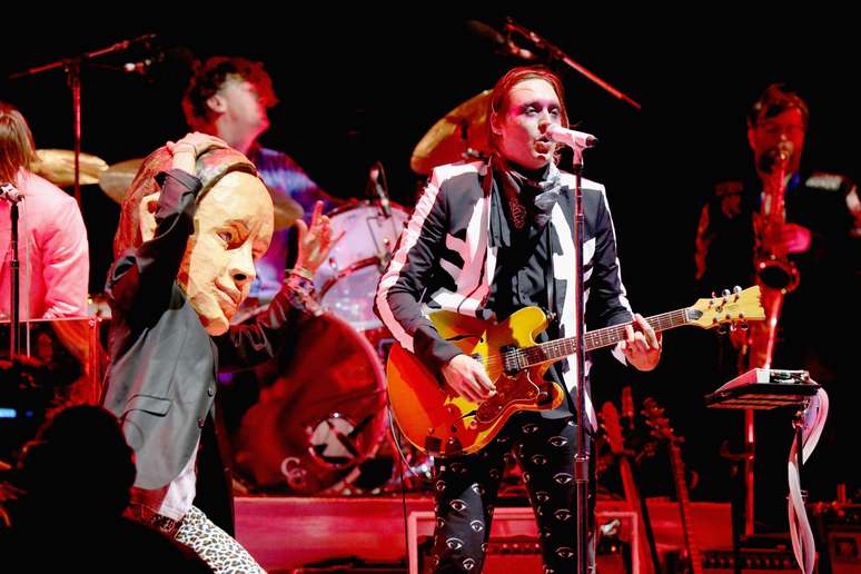 <p>A banda canadense Arcade Fire&nbsp;</p>