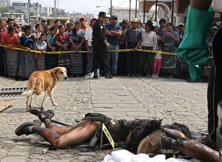 <p>Na Guatemala, pelo menos 213 pessoas morreram em apenas dois anos em casos de linchamentos.</p>