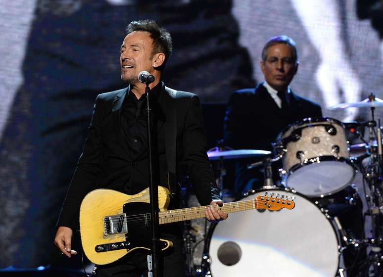 O compositor e cantor Bruce Springsteen