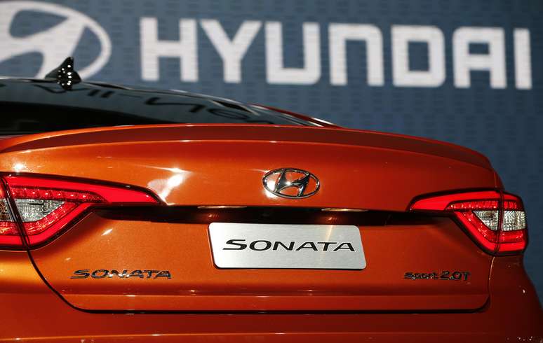 <p>Hyundai apresentou o Sonata 2015 no Salão de NY</p>