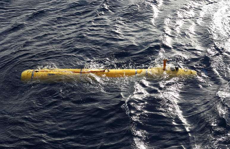 Drone submarino usado nas buscas do avião desaparecido da Malásia no Índico