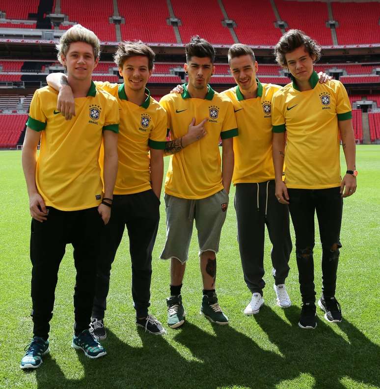 <p>One Direction faz três shows no Brasil </p>