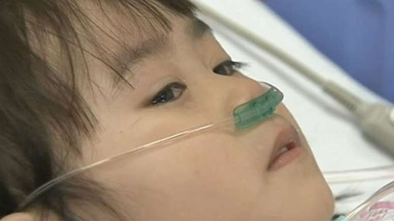 <p>Kwon Ji-Yeon est&aacute; se recuperando em um hospital em Jindo</p>