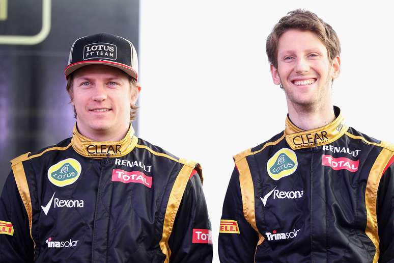 <p>Raikkonen e Grosjean não receberam salários da Lotus referentes à temporada de 2013</p>