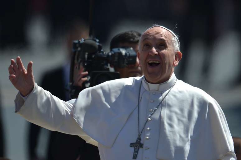 <p>No final de semana, papa Francisco celebrou sua primeira Páscoa como líder da Igreja Católica Romana</p>