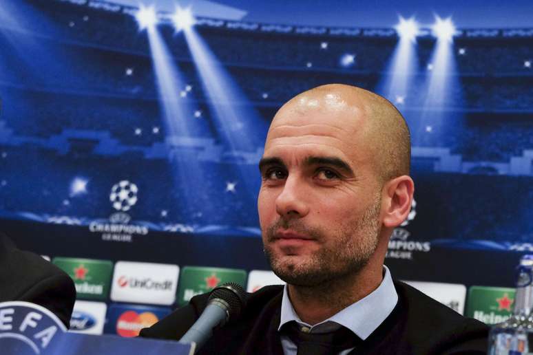 <p>Ex-comandante do Barcelona, Pep Guardiola exaltou o argentino Lionel Messi em entrevista coletiva nesta terça-feira</p>