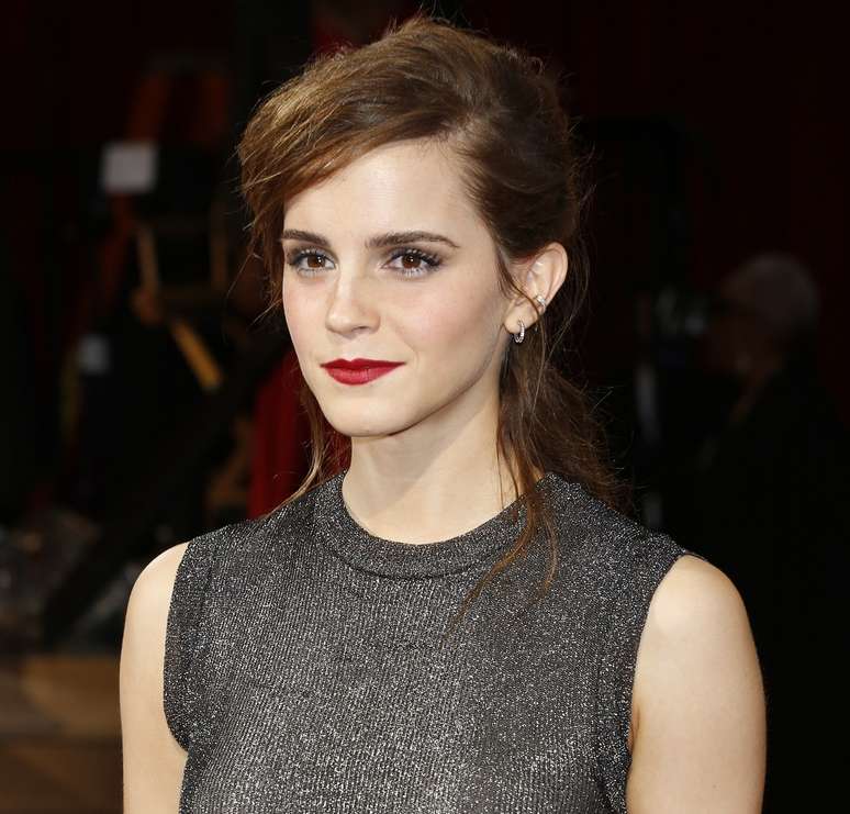 Emma Watson usou o estilo para compor o visual cheio de glamour no Oscar de 2014 