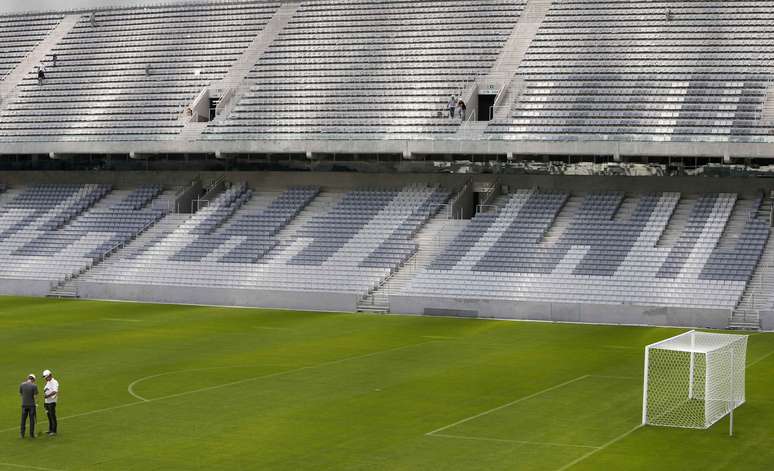 <p>Arena da Baixada é estádio que mais preocupa a Fifa</p>