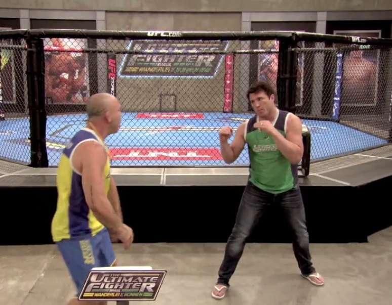 Wanderlei e Sonnen vão se enfrentar no octógono, mas resolveram brigar antes