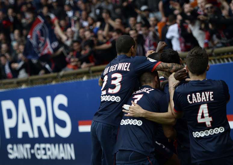 <p>O Paris Saint-Germain está a apenas três pontos do título francês</p>